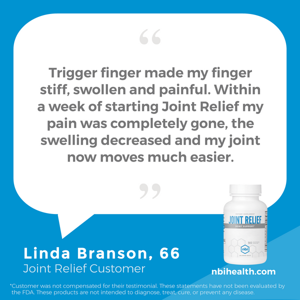 Joint Relief contains clinically validated nutrients to support joint health and healthy joint mobility, and promote joint comfort. 