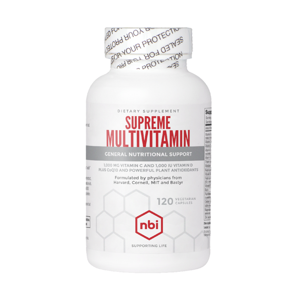 Supreme Multivitamin was created by Dr. Neustadt for his patients when he couldn't find a formula that met his high standards.